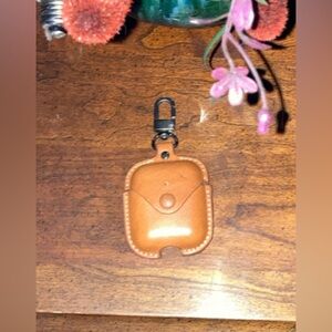 Leather AirPod bud case